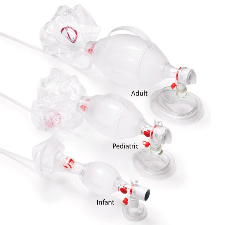 Manual Resuscitator (Ambu Bag) – Adult, Pediatric & Infant Sizes
