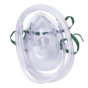 STANDARD OXYGEN ELONGATED MASK WITH 2.1M TUBING ADULT