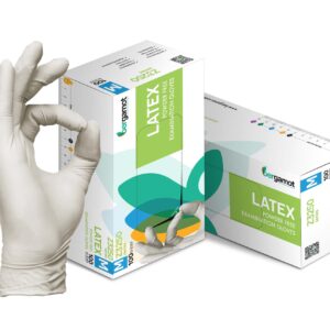 LATEX POWDER FREE EXAMINATION GLOVES